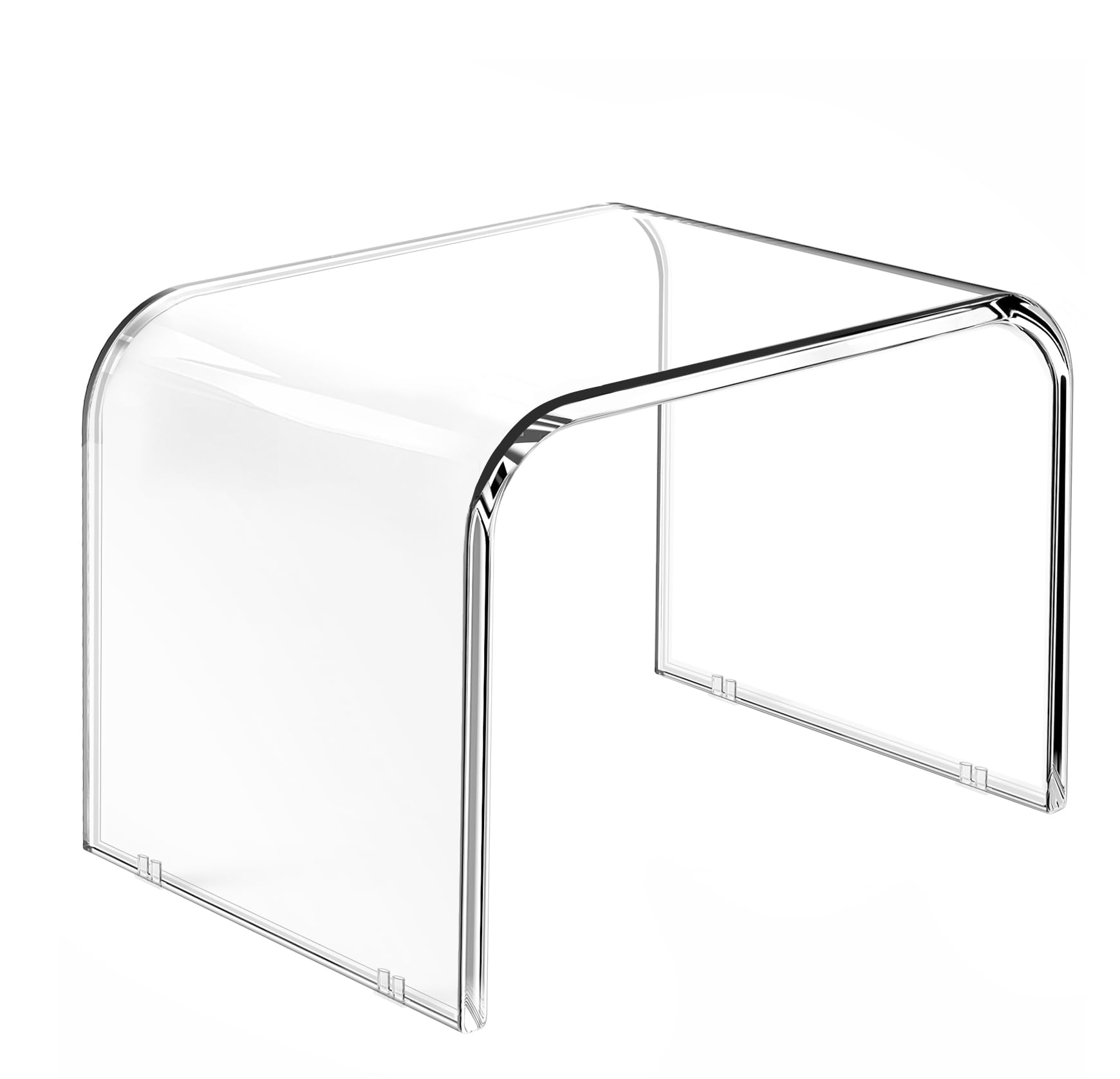Clear Acrylic Non Slip Bathroom Step Stool