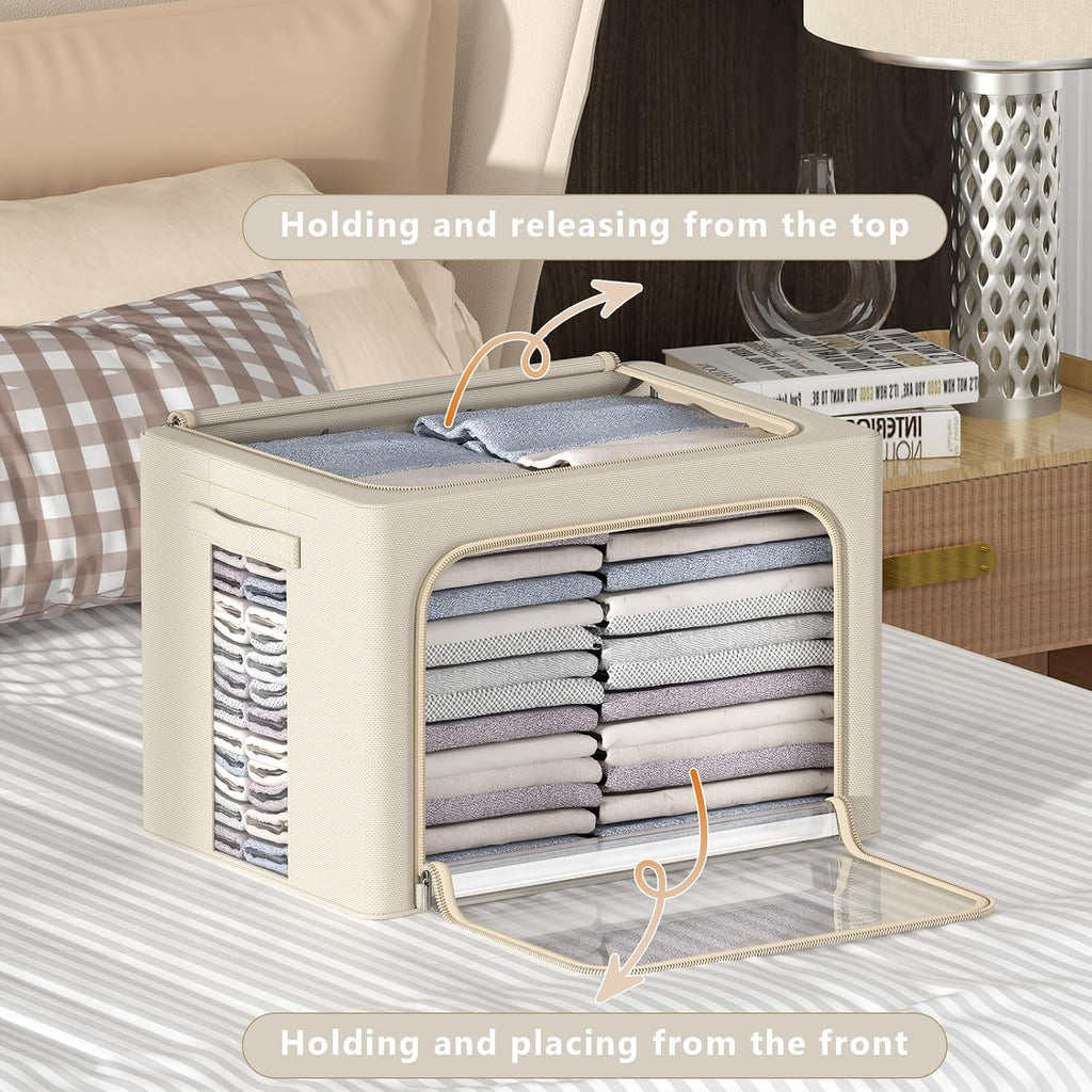 Oxford Fabric Foldable Clothes Storage Boxes